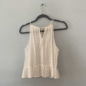 Light tank top blouse, floral design